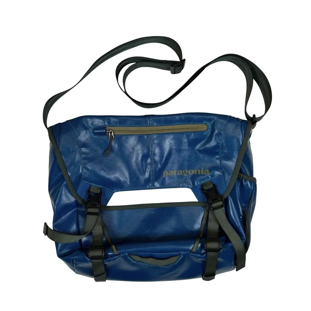 Patagonia Black Hole Mini Messenger Bag 49320 Blue Ripstop 12L Satchel Crossbody